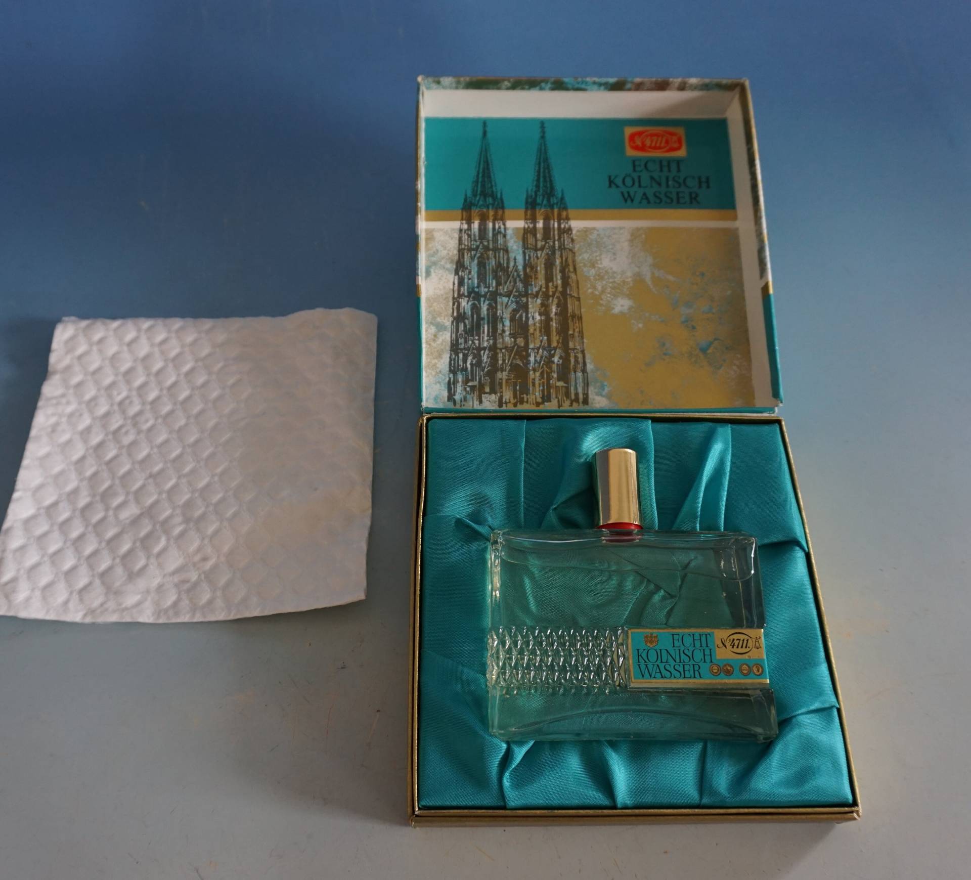 Vintage 4711 Echt Kölnisch Wasser Eau De Cologne 100 Ml Geschenkbox 70Er/80Er Selten | F024-1723 von myDecoWorld24