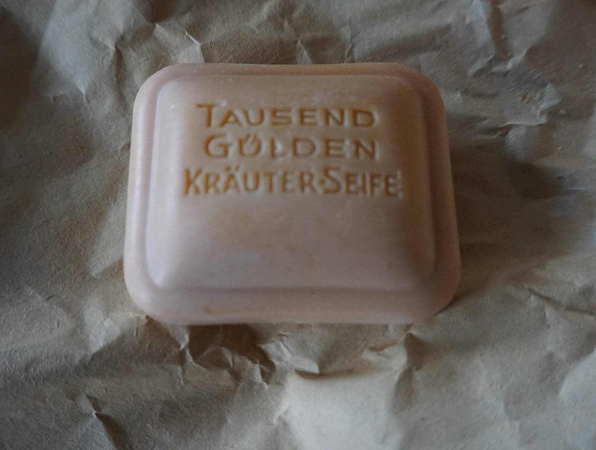 Vintage Original Tausend Gülden Kräuterseife Kräuter Seife Soap Mild Und Fein Sammler Rarität Selten | F025-086 von myDecoWorld24