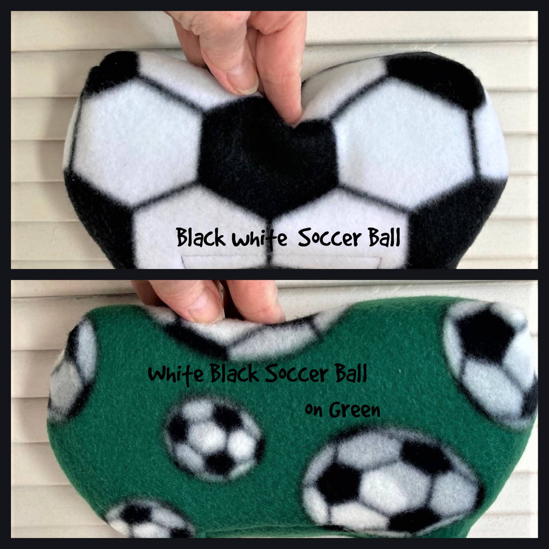 Fußball Fleece Krückenpads von myscap