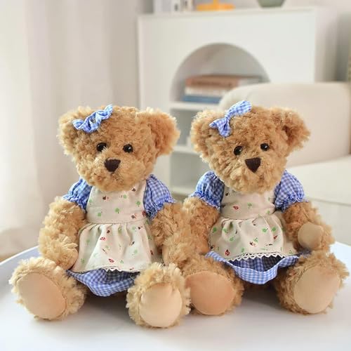 mzDxLy Kleiner Bär Plüschtiere Kawaii trägt Kleidung Bär Soft Holiday Plüsch Puppe Geschenke 26cm 10 von mzDxLy