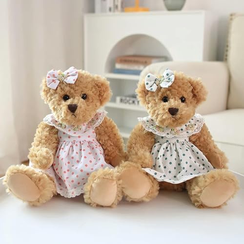 mzDxLy Kleiner Bär Plüschtiere Kawaii trägt Kleidung Bär Soft Holiday Plüsch Puppe Geschenke 26cm 3 von mzDxLy