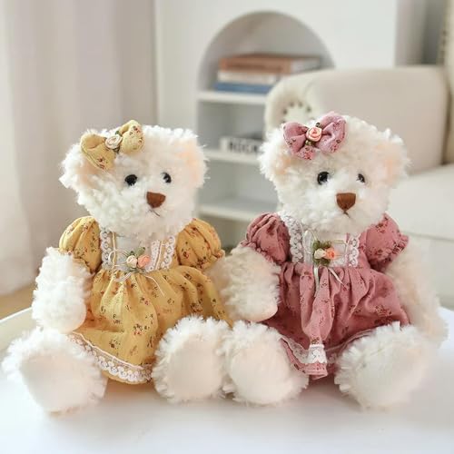 mzDxLy Kleiner Bär Plüschtiere Kawaii trägt Kleidung Bär Soft Holiday Plüsch Puppe Geschenke 26cm 6 von mzDxLy