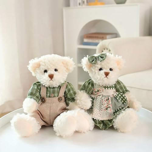 mzDxLy Kleiner Bär Plüschtiere Kawaii trägt Kleidung Bär Soft Holiday Plüsch Puppe Geschenke 26cm 9 von mzDxLy