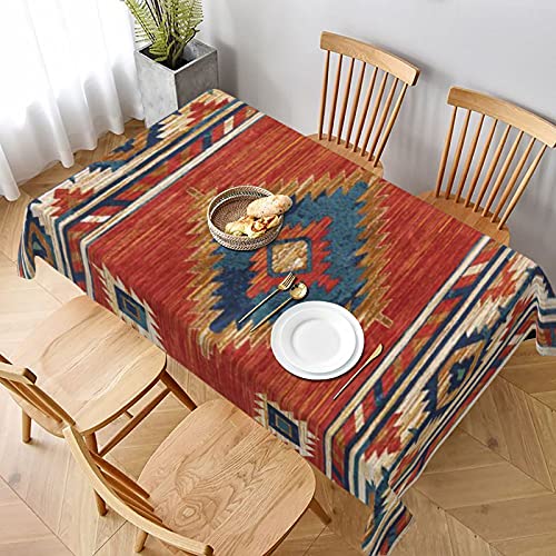 Rechteckige Tischdecke Western Arrow Südwest Indianer Wachstuch Pflegeleicht Garten Tischdecke Wasserdicht Wachstischdecke Für Outdoor Abendessen Geburtstag,137X183cm von nanchangchengbowangluokeji