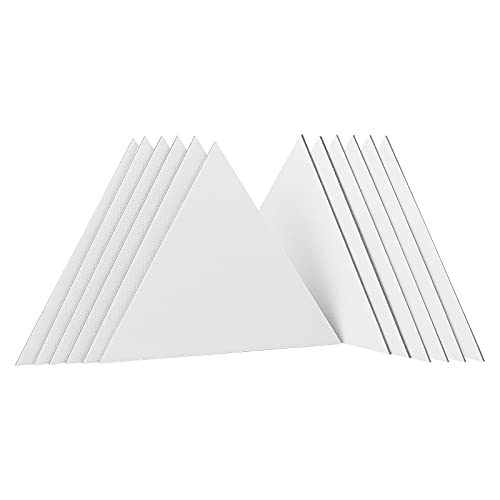 NBEADS 12 Stk. Triangle Leinwand Paneele, Bemalen Canvas Panels Leere Leinwand Zeichenbretter Für Studenten DIY Basteln Öl Acrylmalerei Künstler Hobby Maler Und Anfänger, 20x17 cm NBEADS 12 Stk. Triangle Leinwand Paneele, Bemalen Canvas Panels Leere Leinwand Zeichenbretter Für Studenten DIY Basteln Öl Acrylmalerei Künstler Hobby Maler Und Anfänger, 20x17 cm von nbeads