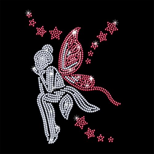 NBEADS Schmetterling Strass-Bügeln auf Transfer, 29.7x21cm Fee Wärmeübertragung Abziehbild Bling Kristall Abziehbilder Strass Schablone Kleidung Reparatur Applique für T-Shirt Kleidung Hosen Taschen NBEADS Schmetterling Strass-Bügeln auf Transfer, 29.7x21cm Fee Wärmeübertragung Abziehbild Bling Kristall Abziehbilder Strass Schablone Kleidung Reparatur Applique für T-Shirt Kleidung Hosen Taschen von nbeads