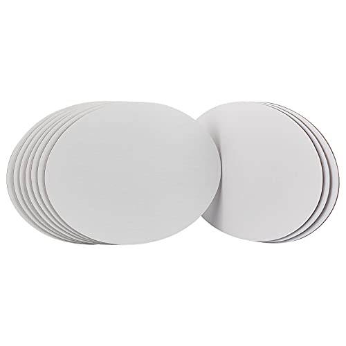 nbeads 10 STK. Canvas Panels, Leinwandpaneele Holz Und Leinen Malerei Leinwand Oval Blank Ölfarbe Board Zum Malen Handwerk Zeichnung, Weiß, 18x24x0.3 cm nbeads 10 STK. Canvas Panels, Leinwandpaneele Holz Und Leinen Malerei Leinwand Oval Blank Ölfarbe Board Zum Malen Handwerk Zeichnung, Weiß, 18x24x0.3 cm von nbeads