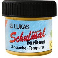 nerchau LACUFA Schulmalfarben gelb 10x 18,0 ml von nerchau