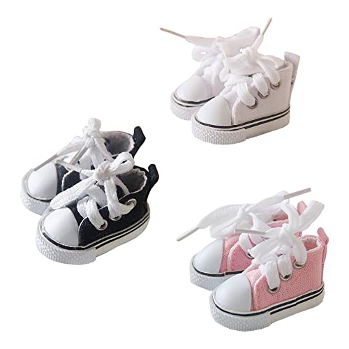 niannyyhouse Canvas-Schuhe, 20 cm, humanoide Puppe, Stofftiere, Kleidung, Zubehör (A-1) von niannyyhouse