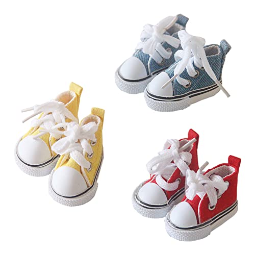 niannyyhouse Canvas-Schuhe, 20 cm, humanoide Puppe, Stofftiere, Kleidung, Zubehör (A-2) von niannyyhouse