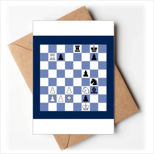 International Chess Composition Taktische Grußkarten "You are invited" Einladungskarten von no/no