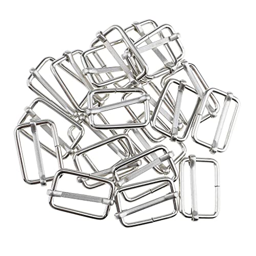 non-brand MD6A Accessories for Bag 25mm silver, Acrylic von non-brand