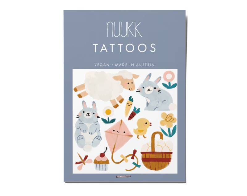 Temporäres Tattoo - Frühlings-Tiere von nuukk