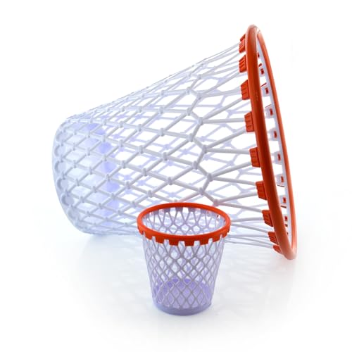 office box Basket Lovers Mülleimer – waschbar – robust – recycelbar – ideal für die Dekoration Ihres Zimmers und verwandeln Sie Ihre Freizeit in einen Basketballplatz. (Pack Mülleimer + Stifthalter) von office box