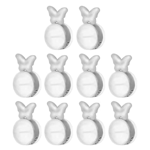 10 x Ohrring-Schmetterlings-Ersatzteile, hypoallergene Ohrringe, Schmuckherstellungszubehör 10 x Ohrring-Schmetterlings-Ersatzteile, hypoallergene Ohrringe, Schmuckherstellungszubehör von ohodhmnu