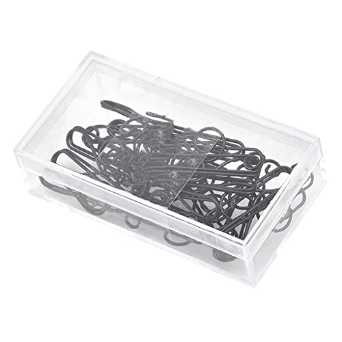 ohodhmnu Binder-Clip-Kits, 20 Stück, Metall-Büroklammern-Set, Musiknoten, Binder-Clips, dekorativ, mit Etui von ohodhmnu