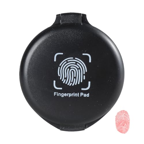 ohodhmnu Fingerabdruck-Pad, Fingerabdruck-Pad, Fingerabdruck-Pad, Daumenabdruck-Pad, schnell trocknendes Pad, Notarbedarf von ohodhmnu