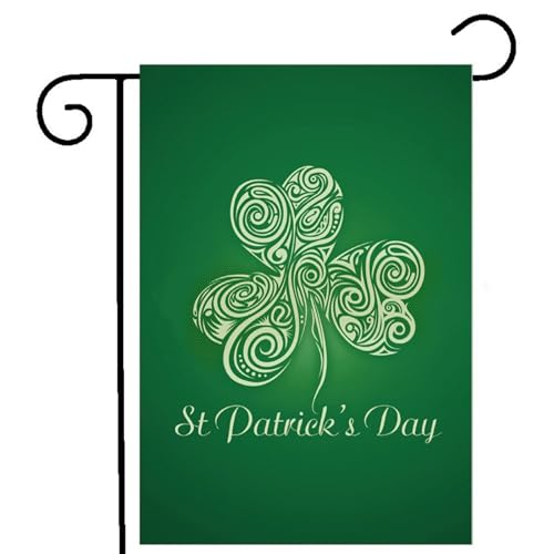 ohodhmnu St. Patricks Day Hofbanner für Garten, festliche Hausdekoration, modisch für irische Feiertage von ohodhmnu