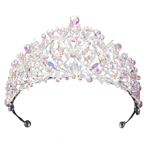 ohodhmnu Vintage Strass Stirnband für Frauen Hochzeit Kopfschmuck weibliche Junggesellinnenabschied Kopfbedeckung Braut Kronen Tiaras Hairhoop von ohodhmnu