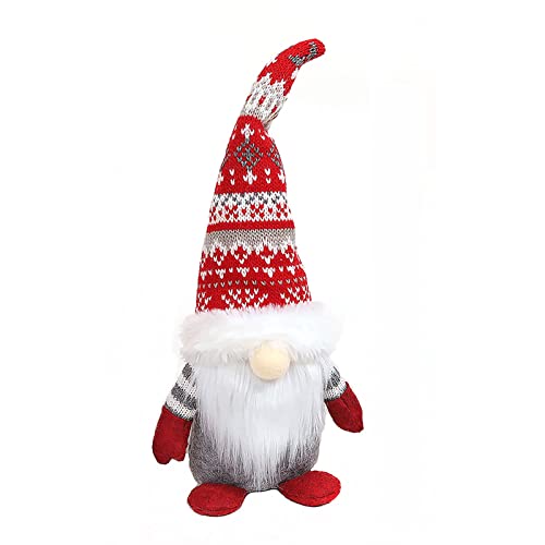 ohodhmnu Weihnachtspaar Strickmütze Zwerg für Ornament von ohodhmnu