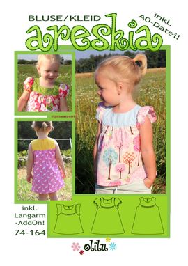 Bluse/Kleid Areskia von olilu