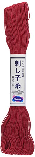 オリムパス製絲(Olympus Thread) Sashiko Gewinde, 22 YD Rosarot, OS-12 von olympus