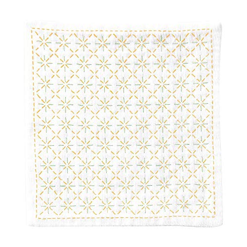 Olympus Thread Hitomezashi Sashiko Stickpackung Taschentuch iine Pineapple Stoff bedruckt von olympus