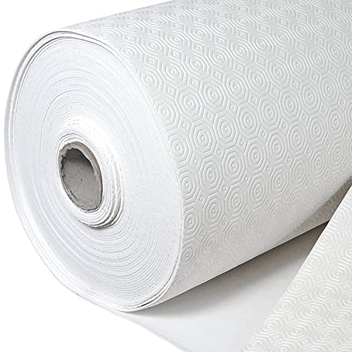 Tischpolster Weiss Molton · Eckig · Breite & Länge wählbar· Premium Tischunterlage Tischschoner Tischschutz, Größe:100 x 200 cm von onlyfly