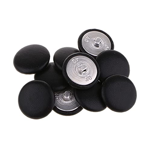 oshhni 10pcs PU, Kleiderknöpfe Polsterknöpfe mit Schaft Zum schneidern 20mm von oshhni