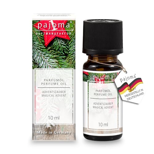 pajoma Parfümöl "Adventszauber", 10 ml, feinste Parfümöle in Geschenkverpackung von pajoma