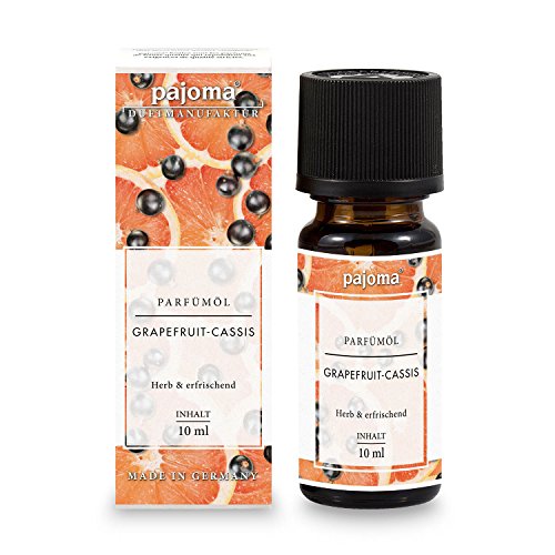 pajoma Parfümöl "Grapefruit-Cassis", 10 ml, feinste Parfümöle in Geschenkverpackung von pajoma