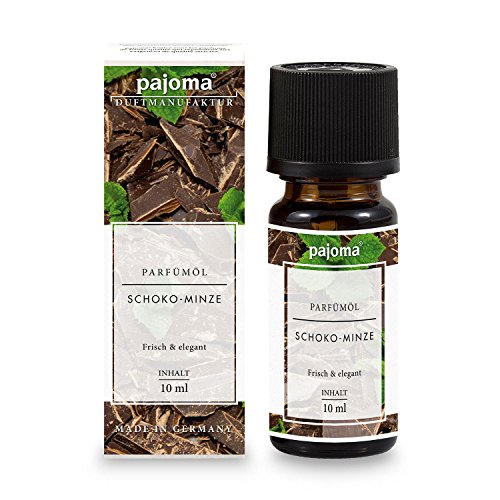 pajoma Parfümöl "Schoko-Minze", 10 ml, feinste Parfümöle in Geschenkverpackung von pajoma