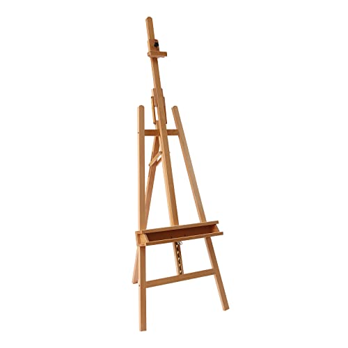 Verstellbare Holzstaffelei Staffelei Holz Groß Easel Kinder Naturholz-Design Künstler Easel Bein Einstellbare Höhe 160cm 132lb Kapazität von panfudongk