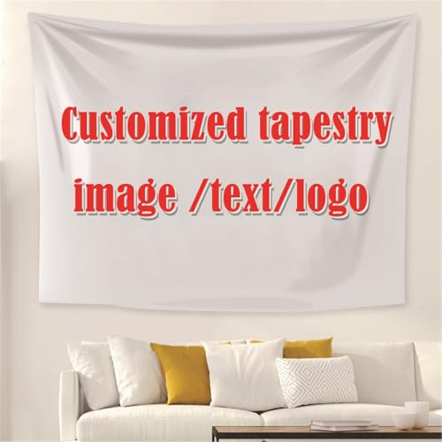 papasgix Banner Selbst Gestalten mit Foto/Text/Logo Happy Birthday Banner Personalisiert Geburtstag Oktoberfest Einschulung Banner Custom Flag Plakat Dekoration(93x73cm Hook) von papasgix