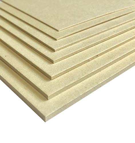 BRAMANTE Finnpappe, Holzpappe 4,0 mm 70 x 100 cm 10 Stück (1 Box) von pappenwelt.de