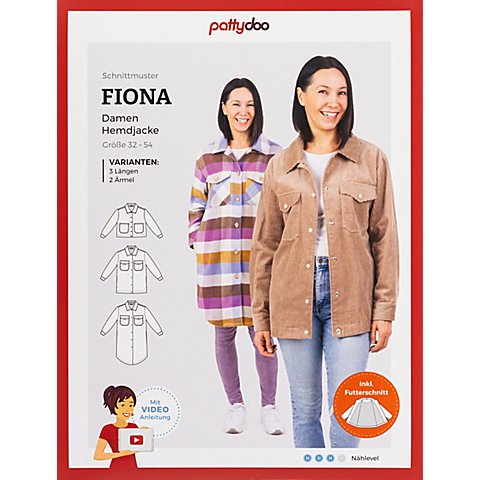 pattydoo Schnitt "Hemdjacke Fiona" von pattydoo