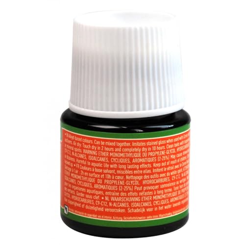 Pebeo Vitrail Glasmalfarbe, Buntglaseffekt, 45 ml, Orange von Pebeo