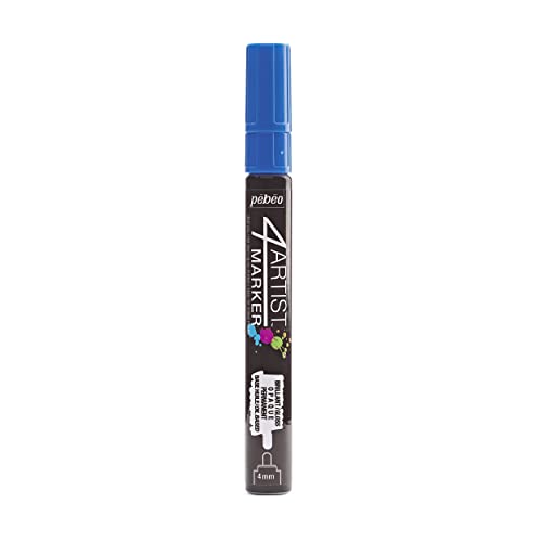 Pebeo "4artist Marker, dunkelblau, 4 mm von Pebeo