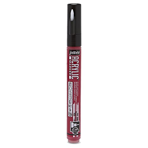 Pebeo Deco Marker, rot, 0,7 mm von Pebeo