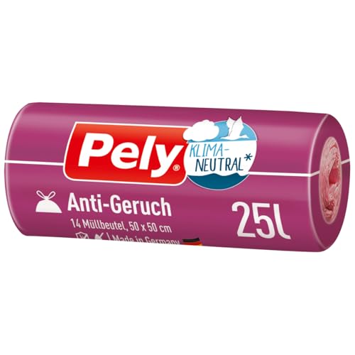 Pely Klimaneutral Anti Geruch praktisch mit Zugband 25 Liter 14 Stück von pely