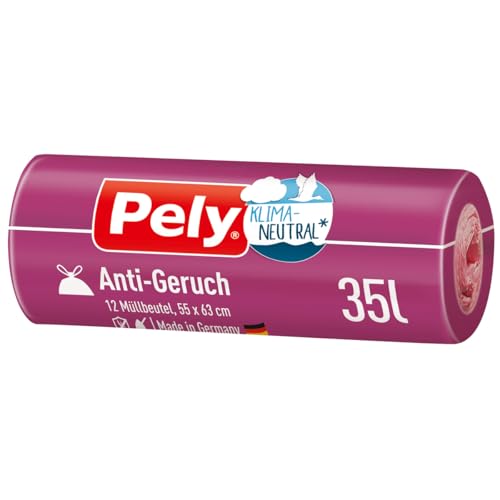 Pely Klimaneutral Anti Geruch praktisch mit Zugband 35 Liter 12 Stück von pely