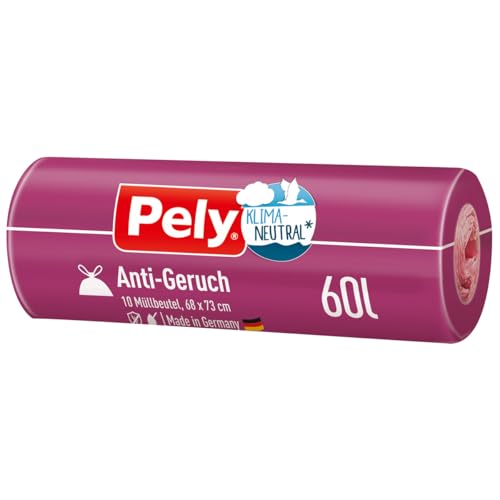 Pely Klimaneutral Anti Geruch praktisch mit Zugband 60L 10 Stück von pely