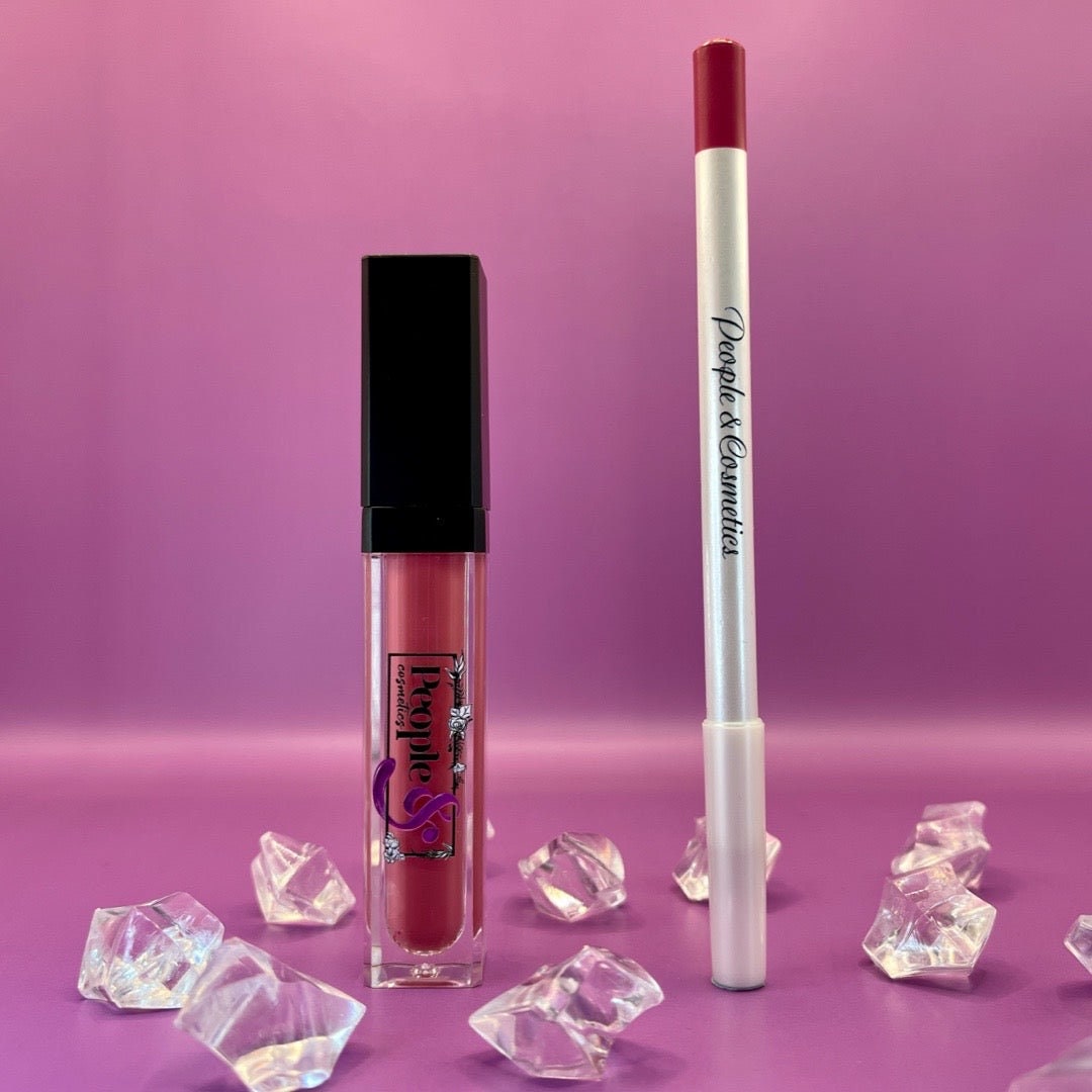 Mattes Lippenset | Lippenstift Und Lippenleinen von peopleandcosmetics