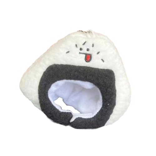 perfk 10cm Plüsch Puppe Hut Kleidung Zubehör für Foto Prop Leichte Multifunktionale Haustier Katze Kopfbedeckung Entzückende, Style D von perfk