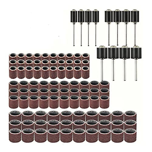 102 PCs Schleifenband Sandtrommel Drehdreher Schleif Ring Schleifen Schleifen Polierwerkzeug Hochwertiges Stahl Kupfersand für Keramik Steinglas Holz Gravur ätzendem Polieren 102 PCs Schleifenband Sandtrommel Drehdreher Schleif Ring Schleifen Schleifen Polierwerkzeug Hochwertiges Stahl Kupfersand für Keramik Steinglas Holz Gravur ätzendem Polieren von plplaaoo