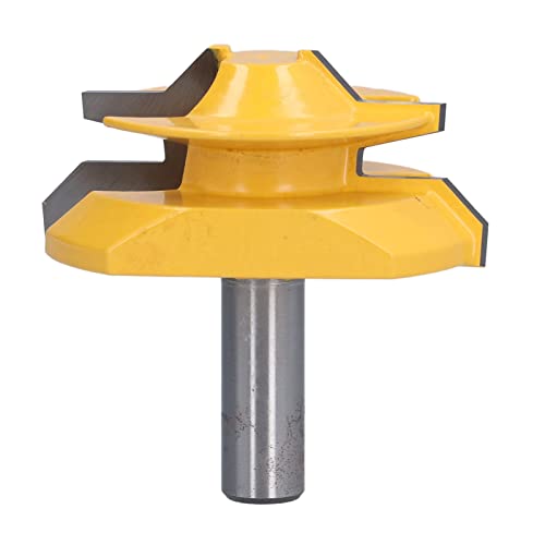 Lock -Gehrer -Router Bit 45 Grad Holzschneider hohe Präzision langlebige Legierungsblätter für Holzbearbeitungsprojekte 1/2in Shank 2 3/4in Cutter Head Lock -Gehrer -Router Bit 45 Grad Holzschneider hohe Präzision langlebige Legierungsblätter für Holzbearbeitungsprojekte 1/2in Shank 2 3/4in Cutter Head von plplaaoo