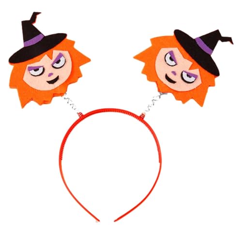 plsyyuw Halloween-Haarband, Halloween-Stirnbänder für Frauen | Haarreifen, lustiger Halloween-Cosplay-Haarschmuck - Halloween-Dekorationen, Partygeschenke, selbstklebende Haarreifen für Feiertage, von plsyyuw