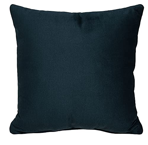 postergaleria Sofa Kissen 40 x 40 cm, mit marineblau – Dekokissen mit Velours-Polsterstoff mit weicher Füllung – zur Dekoration im Wohnzimmer, Schlafzimmer, Büro, Home Deko von postergaleria