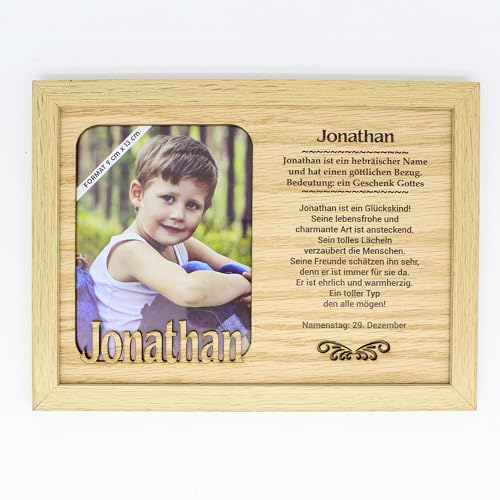 JONATHAN - Bilderrahmen Holz. Deko Bilder mit Rahmen. Fotorahmen stehend und hängend. Für dein Zuhause Picture Frame Deko Fotografie Foto Bild Porträt Portrait. von power gift