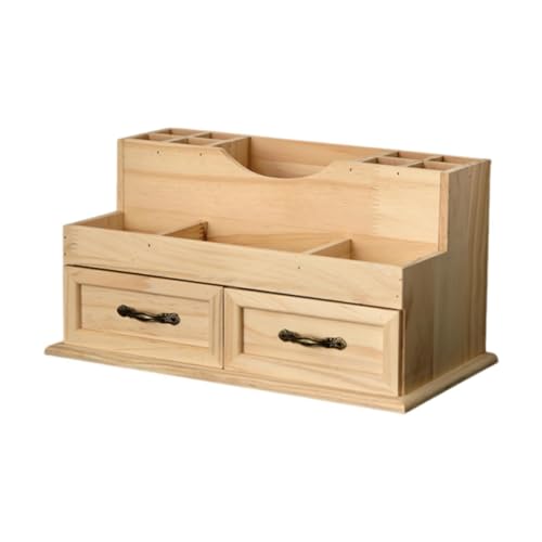 predolo Holz Make -up Organizer Schreibtisch Organizer mit Schubladen Aufbewahrungsbox für Wohnzimmer Kommode predolo Holz Make -up Organizer Schreibtisch Organizer mit Schubladen Aufbewahrungsbox für Wohnzimmer Kommode von predolo